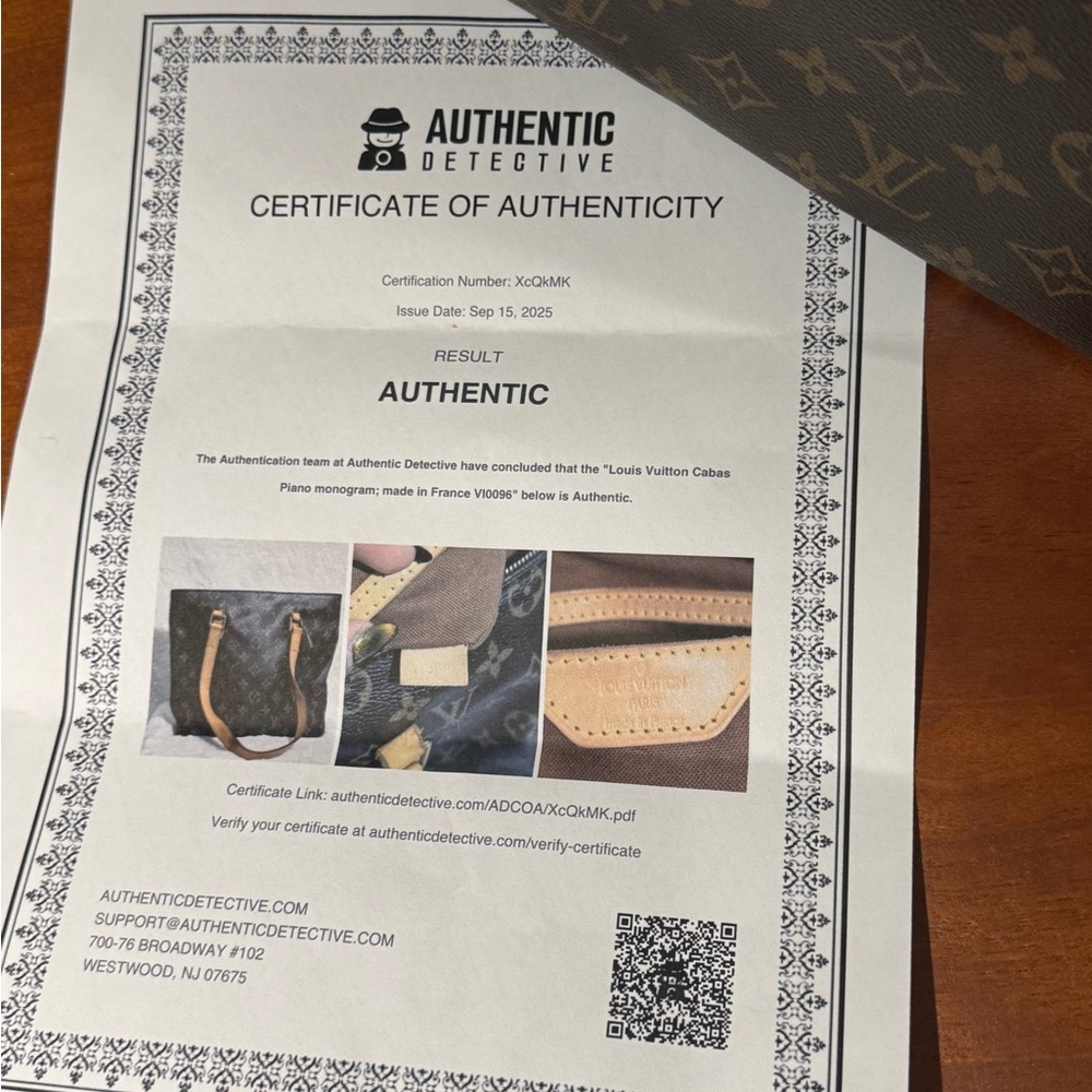 Louis Vuitton Monogram Cabas Piano Tote - Picture 3 of 10